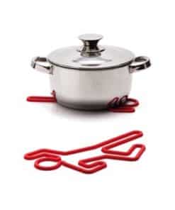 Sjov bordskåner rød crime scene