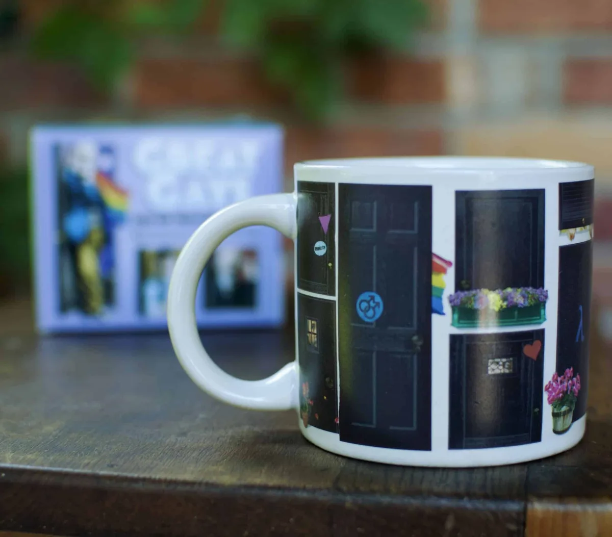 Krus med berømte homoseksuelle Great Gay.