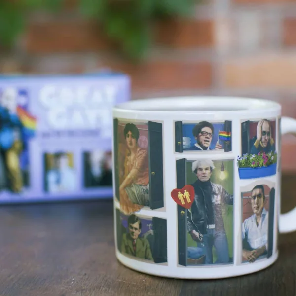 Krus med berømte homoseksuelle Great Gays.