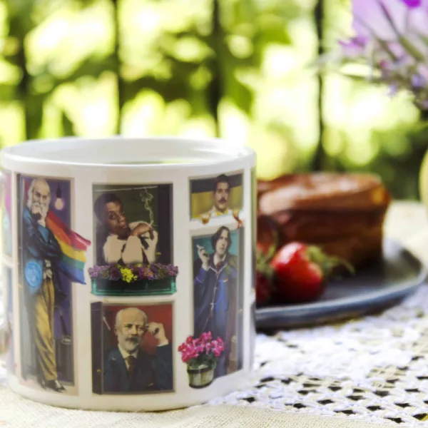 Krus med berømte homoseksuelle Great Gays.